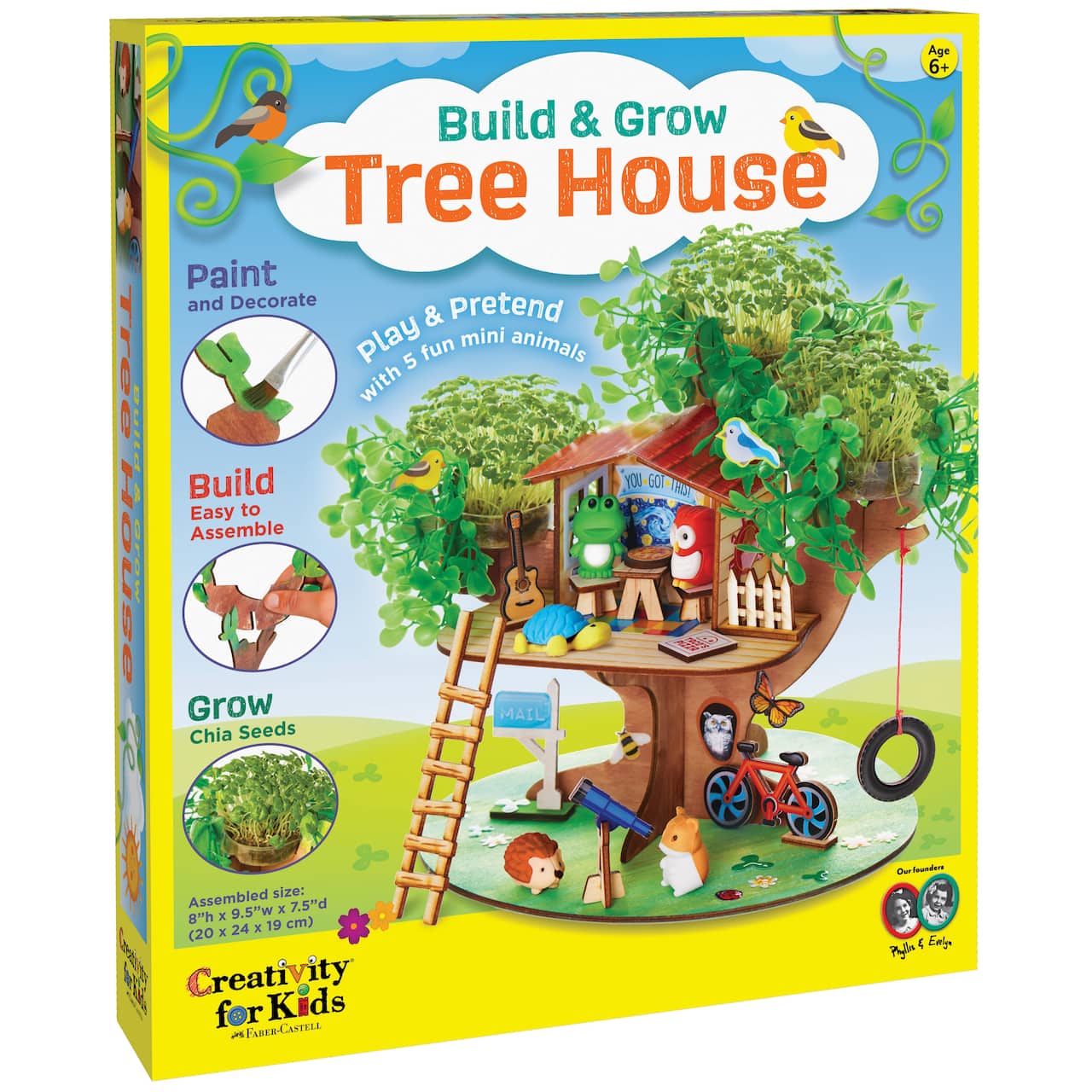 Creativity for Kids&#xAE; Build &#x26; Grow Tree House Kit